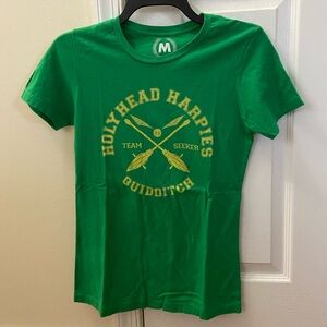 Harry Potter Hollyhead Harpies quidditch team seeker shirt
